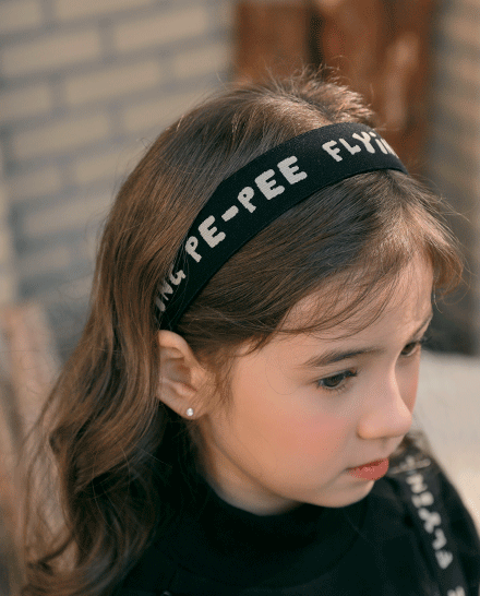Lettering Band Hair Band